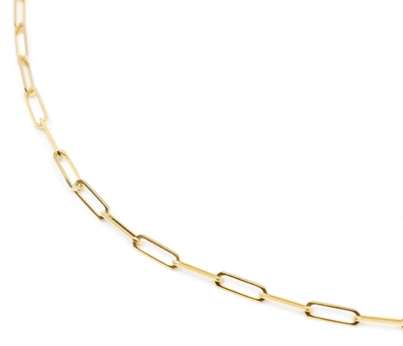 Paperclip Necklace Small
