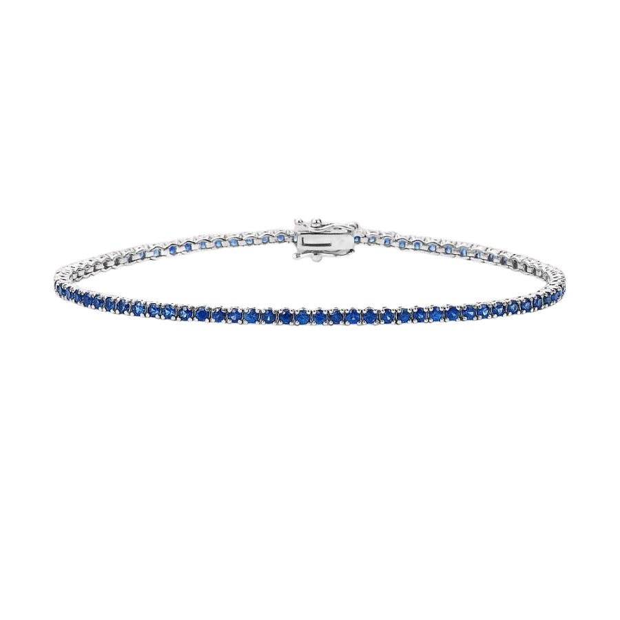 Sapphire Tennis Bracelet