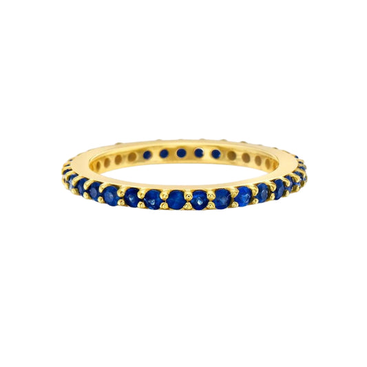 Sapphire Eternity Band Ring