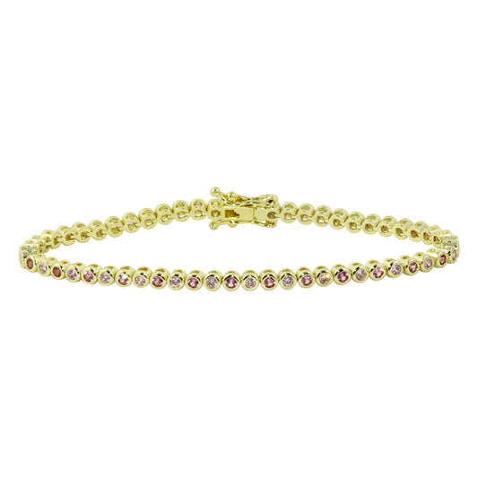 Mini Bezel Tennis Bracelet