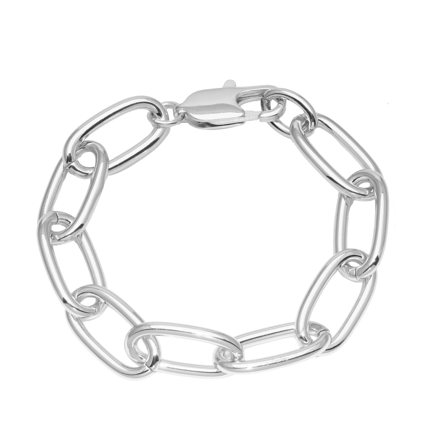 Chunky Paper Clip Bracelet
