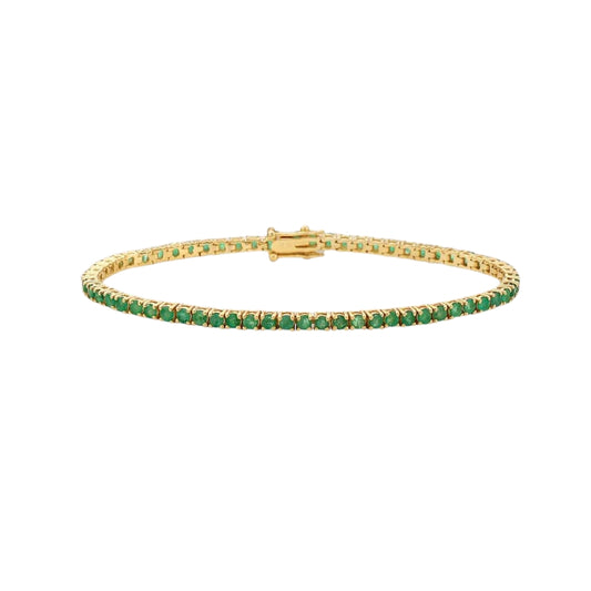 Emerald Tennis Bracelet